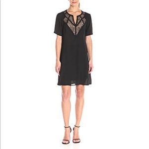 BCBGMAXAZRIA EOS dress Large Black Shift Lace